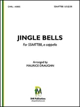 Jingle Bells SATB choral sheet music cover
